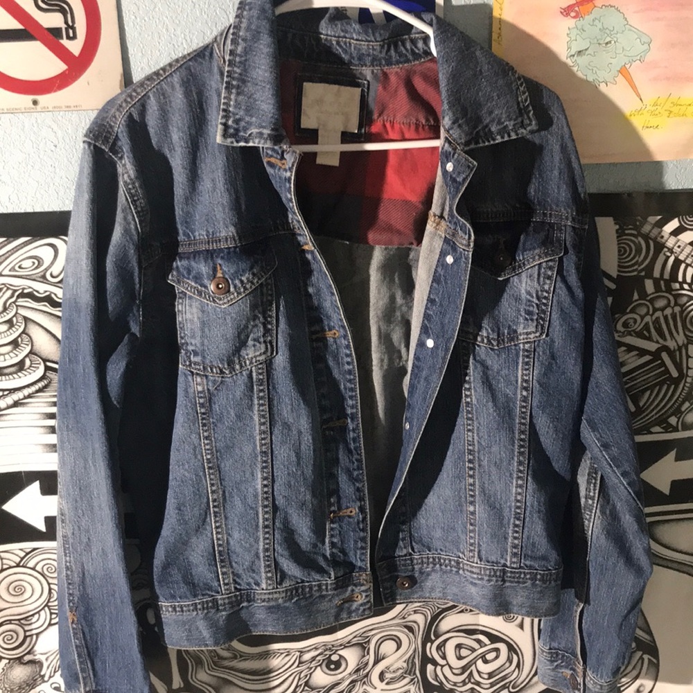 Whatever Jean Jacket Small